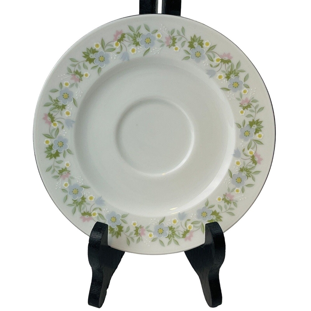 Johann Haviland Forever Spring Replacement Saucer Only‎ 6" Pastel Flowers